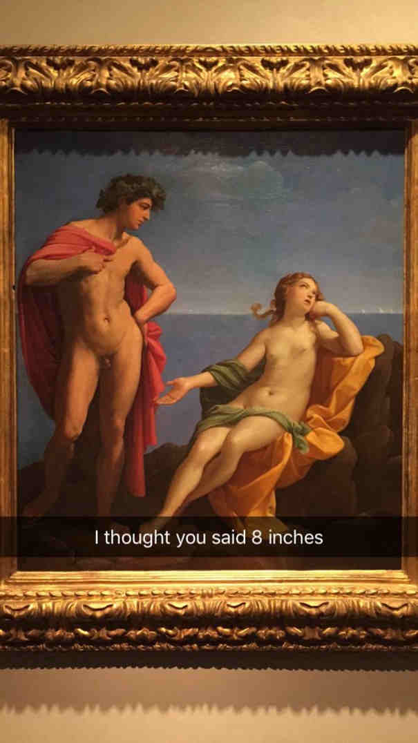 Tumblr/Art History Snapchats