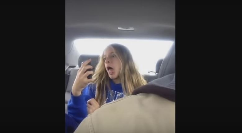 Dad Catches Teenage Daughter In The Thick Of Her Doing THIS. OMG So Hilarious!