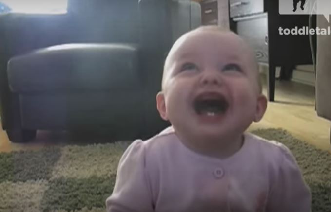 Dog Munches On Some Popcorn. This Baby’s Reaction? So…