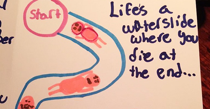 15 Creepy Drawings Made By Children That Are Perfect…