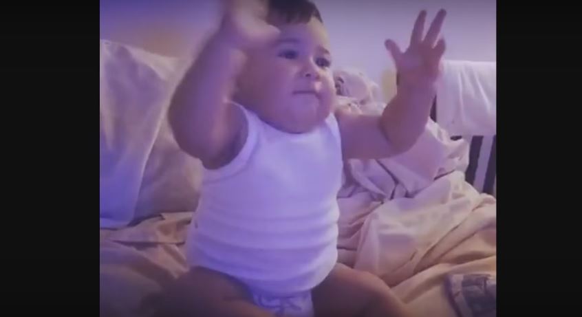 Baby Boy Loses His Mind Each Time This Particular Ad Comes Up On TV. Adorkable!