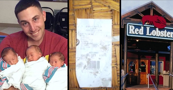 Stranger Writes Note On Dad’s Bill But Has No Idea What The Family Was Missing That Day