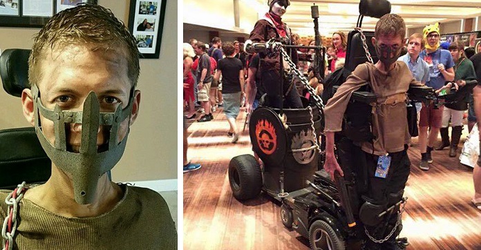 This Disabled Student’s Mad Max Cosplay Is Beyond Epic……