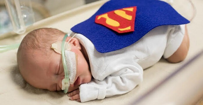 Hospital Dresses All NICU Babies In Super Hero Costumes For Halloween