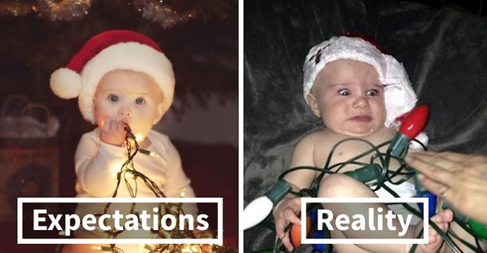 9 Hilarious Christmas Baby Photoshoot Fails That Will Definitely…